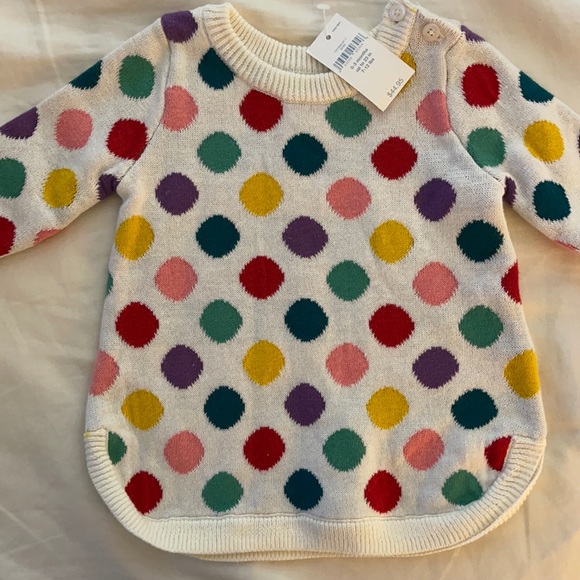 GAP Other - ▫️ Baby Gap Multicolor Dot Dress - Size 0-3 Months *NWT*